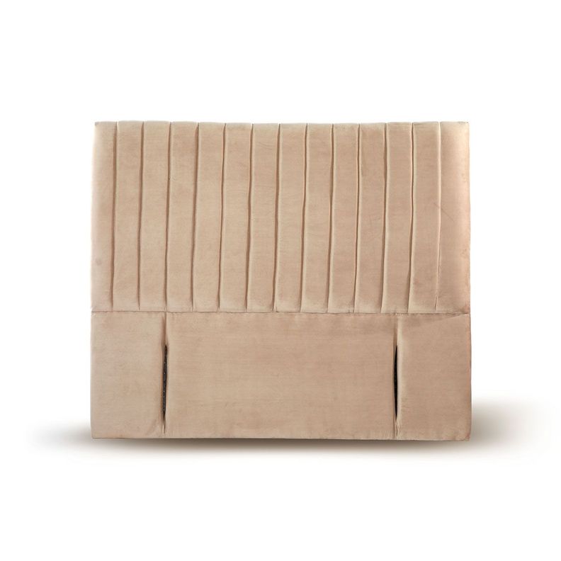 RESPALDO SORRENTO TELA BEIGE KING