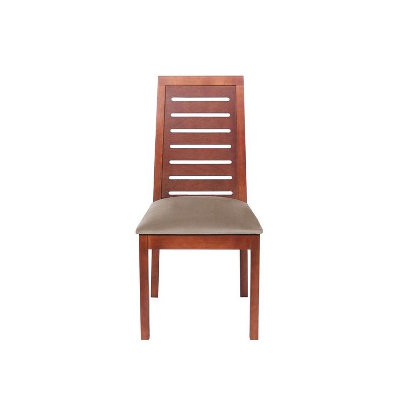 Juego De Comedor Sevilla 2 Sillas  Tenerife + 2 Bancas Tela Velvet Beige-3