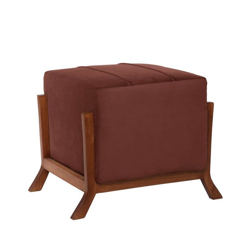 Pouf Marsella  Tela Velvet Chocolate-0