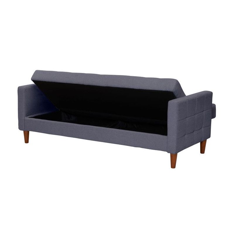 FUTON GENOVA LINO GRIS OSCURO-3