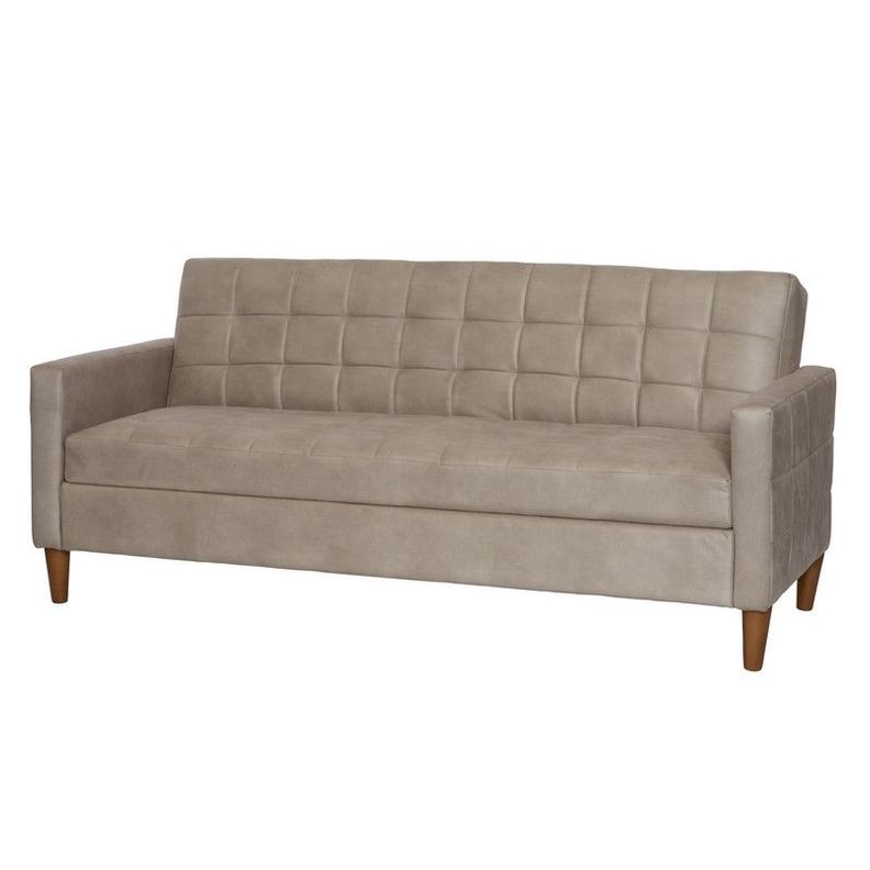 FUTON GENOVA  CUERO KENTUCKY BEIGE-1
