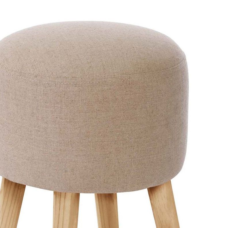 Pouf Nantes Lino Natural-1