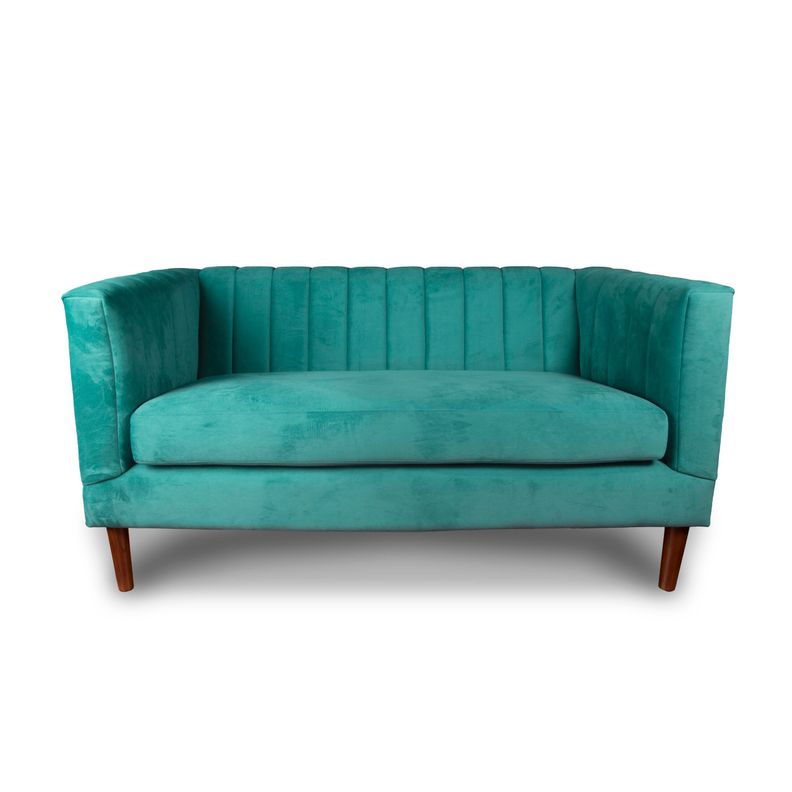 SOFA SORRENTO 2C TELA VELVET VIVIAN VERDE-0