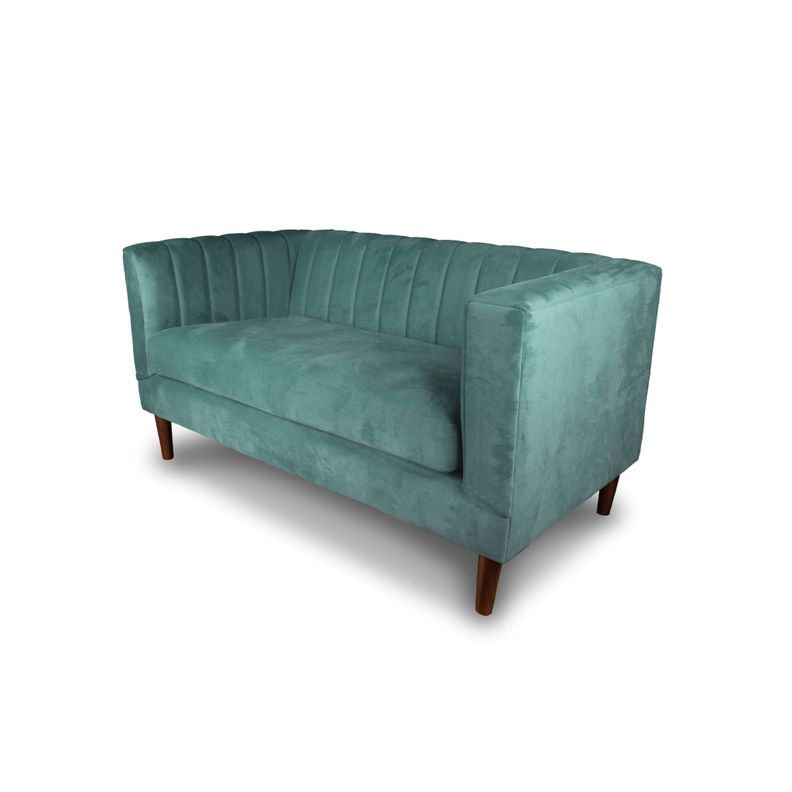 SOFA SORRENTO 2C TELA VELVET VIVIAN VERDE-2