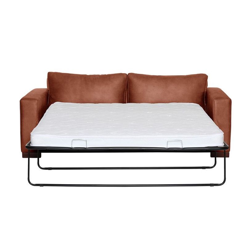 Sofa Cama Livorno 2Pl Cuero Kentucky Tabaco-2