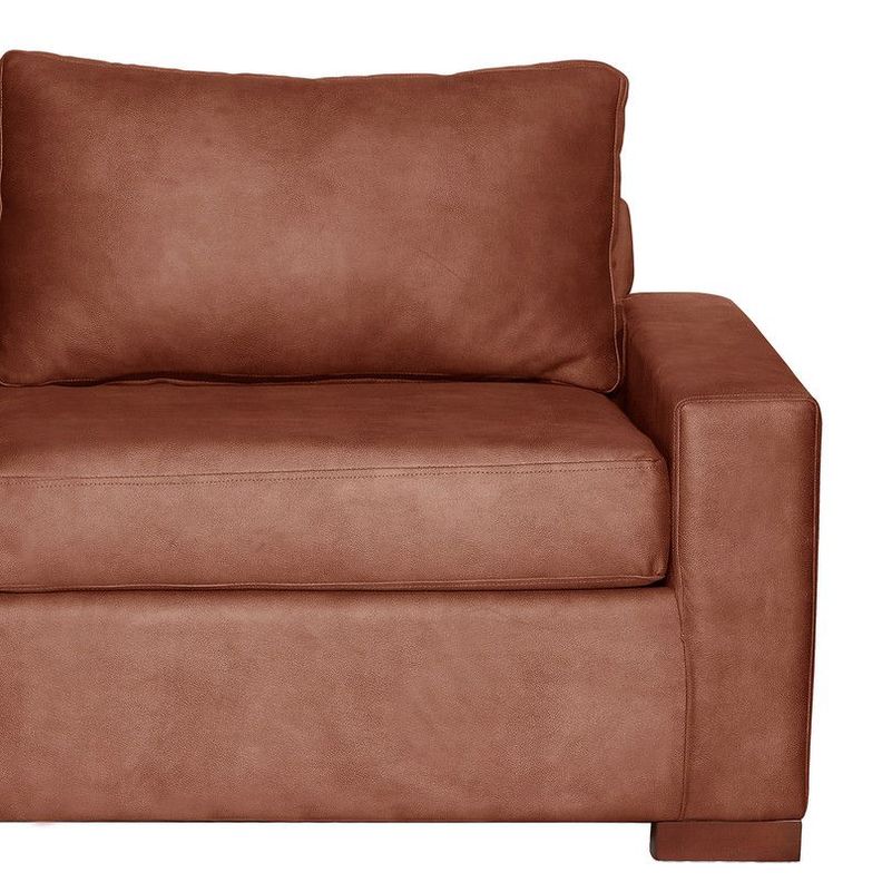 Sofa Cama Livorno 2Pl Cuero Kentucky Tabaco-3