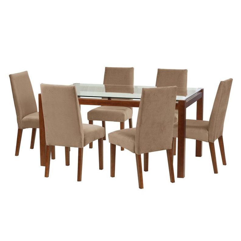 Juego De Comedor Barcelona 1600X1000 S/Cadiz Tela Beige-0