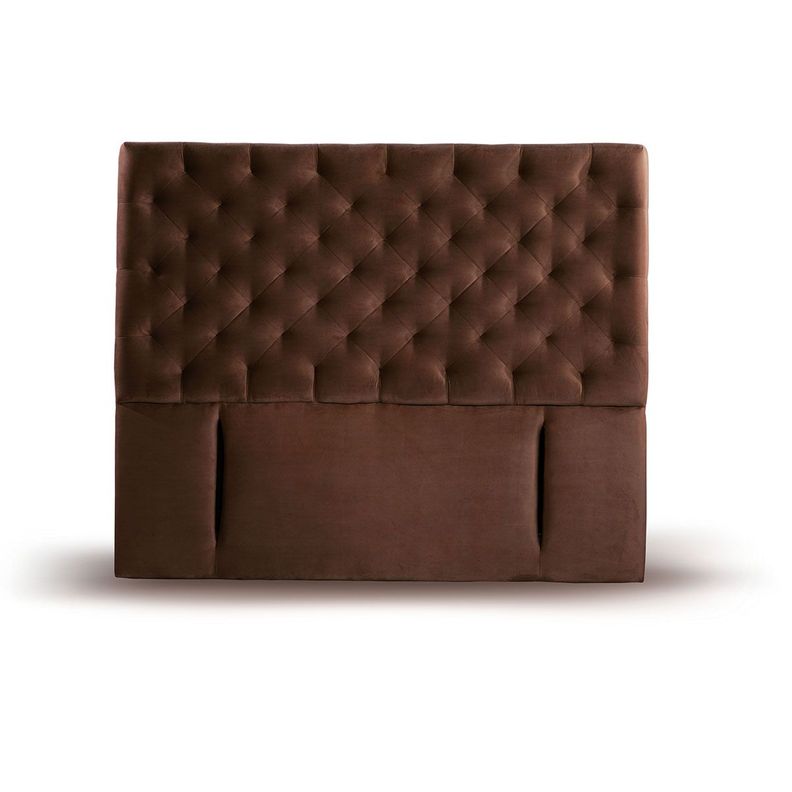 RESPALDO BRESCIA TELA CHOCOLATE KING Cafe