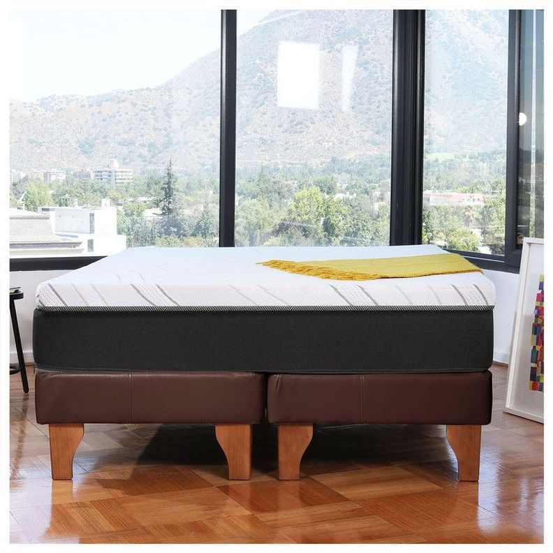 Cama Zen Top Foam Visco Pu Chocolate 2Pza-0