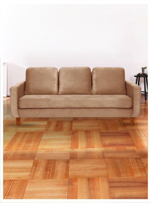 SOFA VENECIA 3C TELA VELVET BEIGE-0