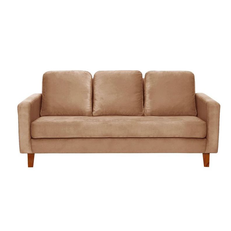 SOFA VENECIA 3C TELA VELVET BEIGE-1