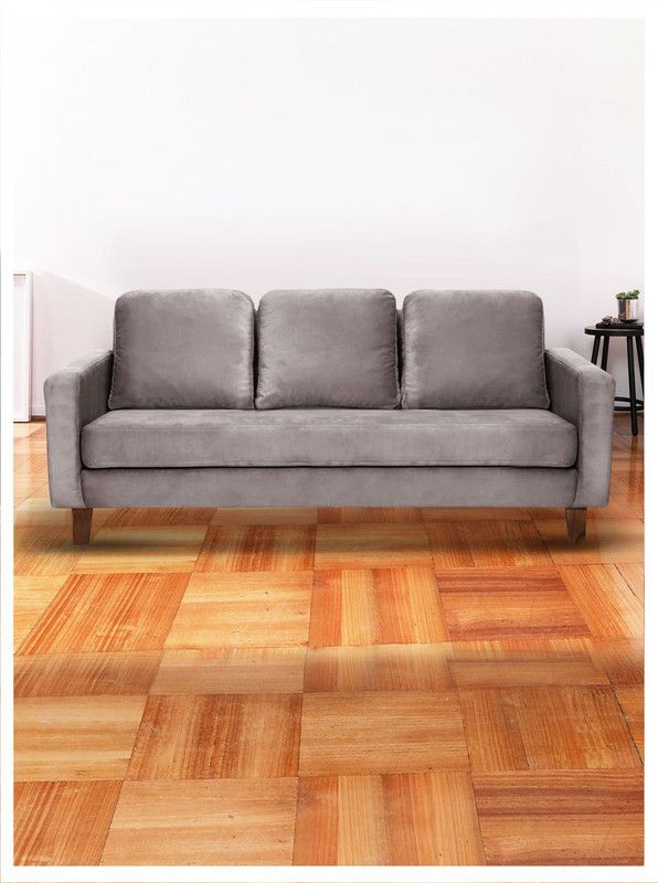 SOFA VENECIA 3C TELA VELVET GRIS-0