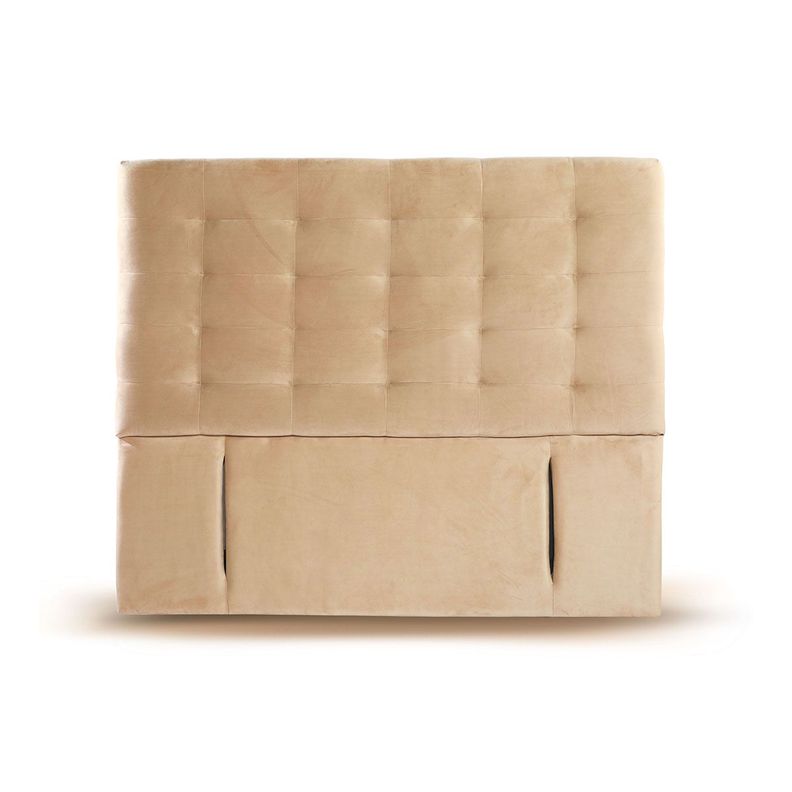 RESPALDO NAPOLES TELA BEIGE KING