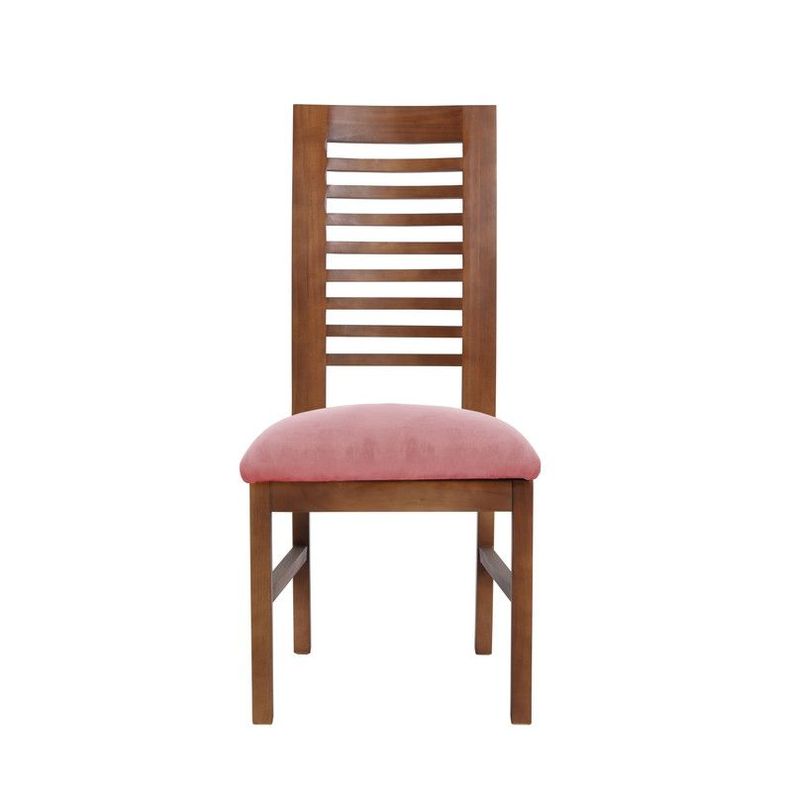Juego De Comedor Merida 6 Sillas Salamanca Tela Velvet Palo Rosa-3