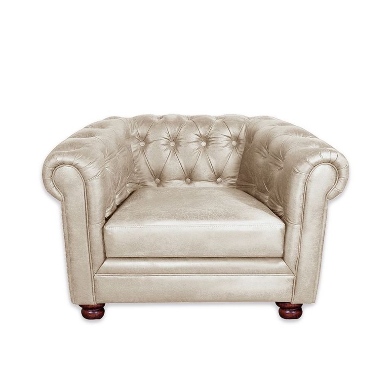 SOFA FLORENCIA 1C CUERO COLORADO BEIGE-0