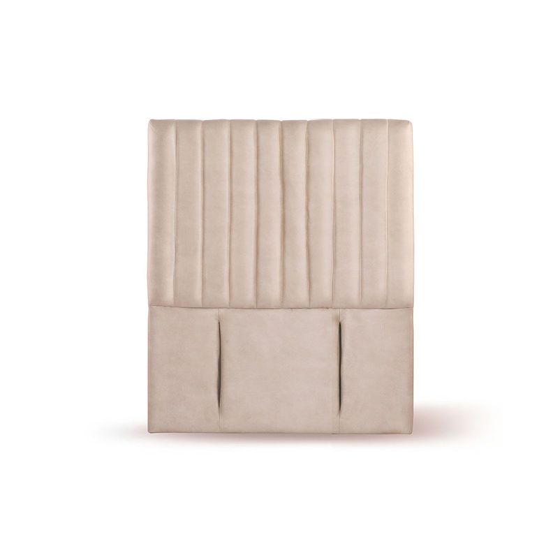 RESPALDO SORRENTO CUERO BEIGE 1 PZA