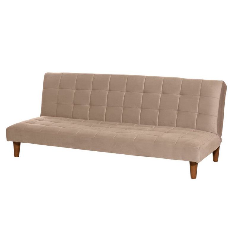 FUTON TURIN  TELA VELVET BEIGE-1