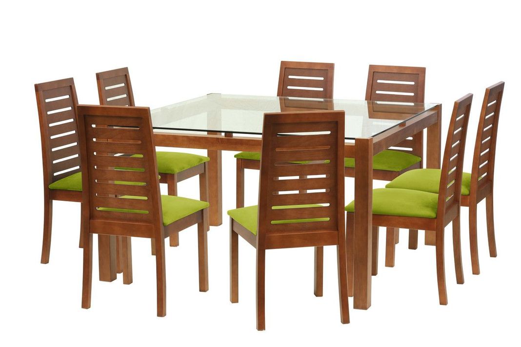 Juego De Comedor Barcelona 1400X1400 S/Tenerife Tela Pistacho-0