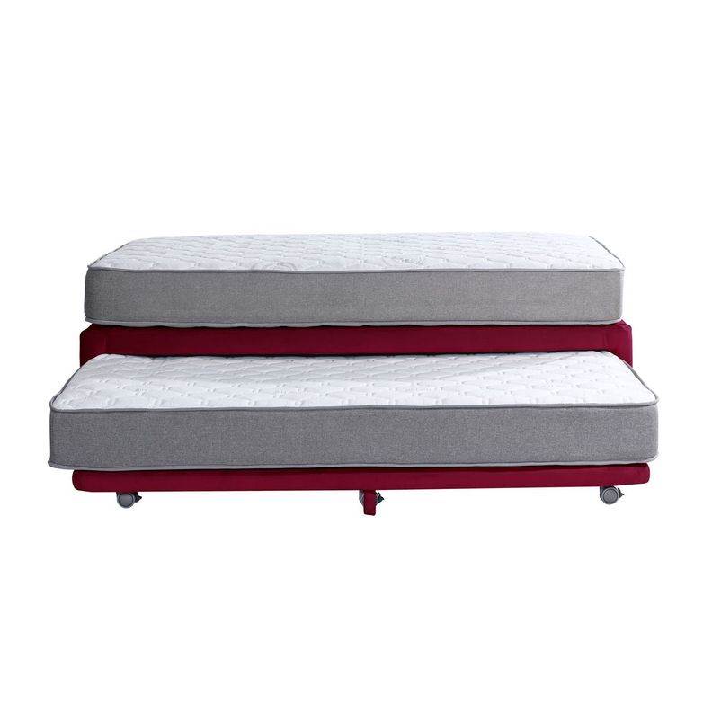 CAMA NIDO ZEN BEST TELA BURDEO 1 1/2 PZA-0
