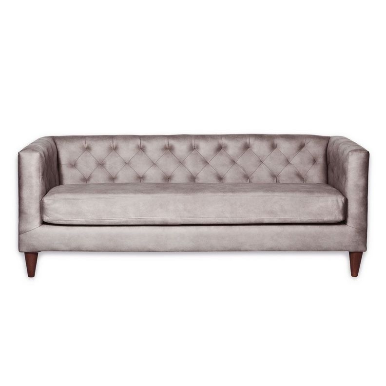 SOFA BRESCIA 3C CUERO KENTUCKY GRIS-0