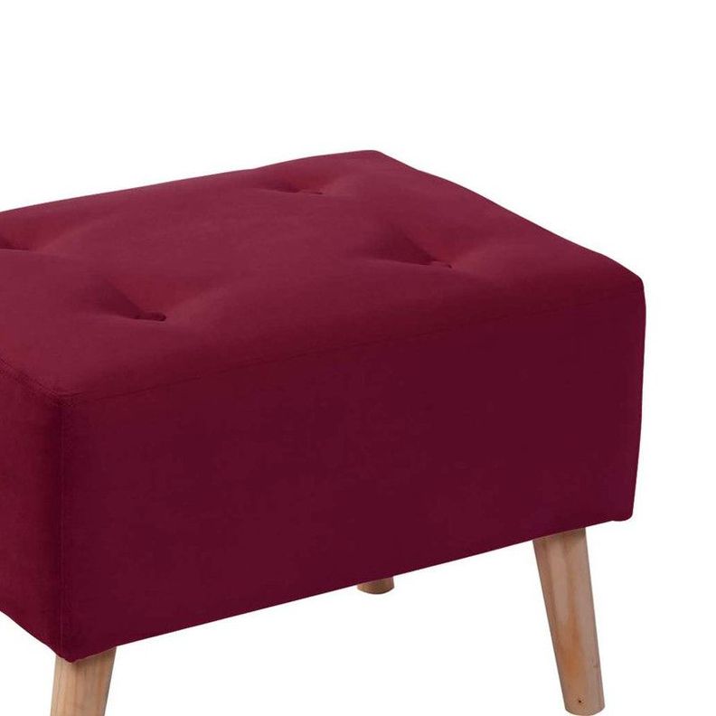 Pouf Niza Tela Velvet Burdeo-1