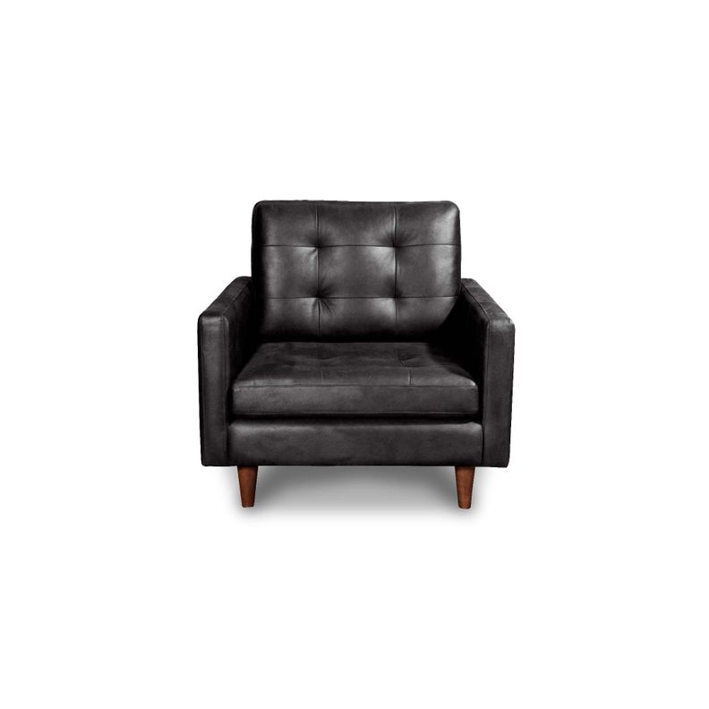 SOFA NAPOLES 1C CUERO KENTUCKY NEGRO-0
