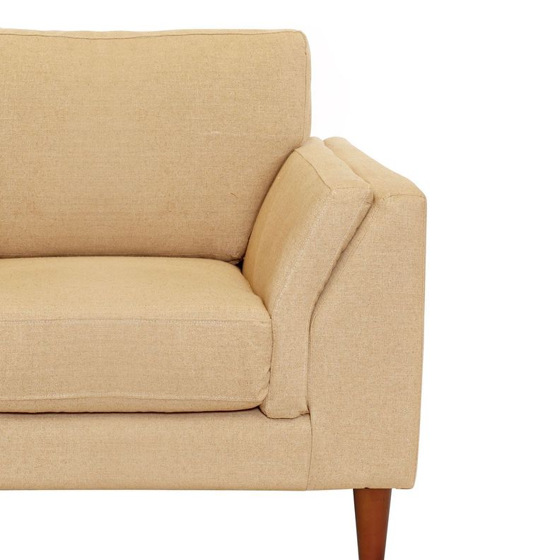Sofa Milan 1C Con Resortes Pocket Lino Natural-2
