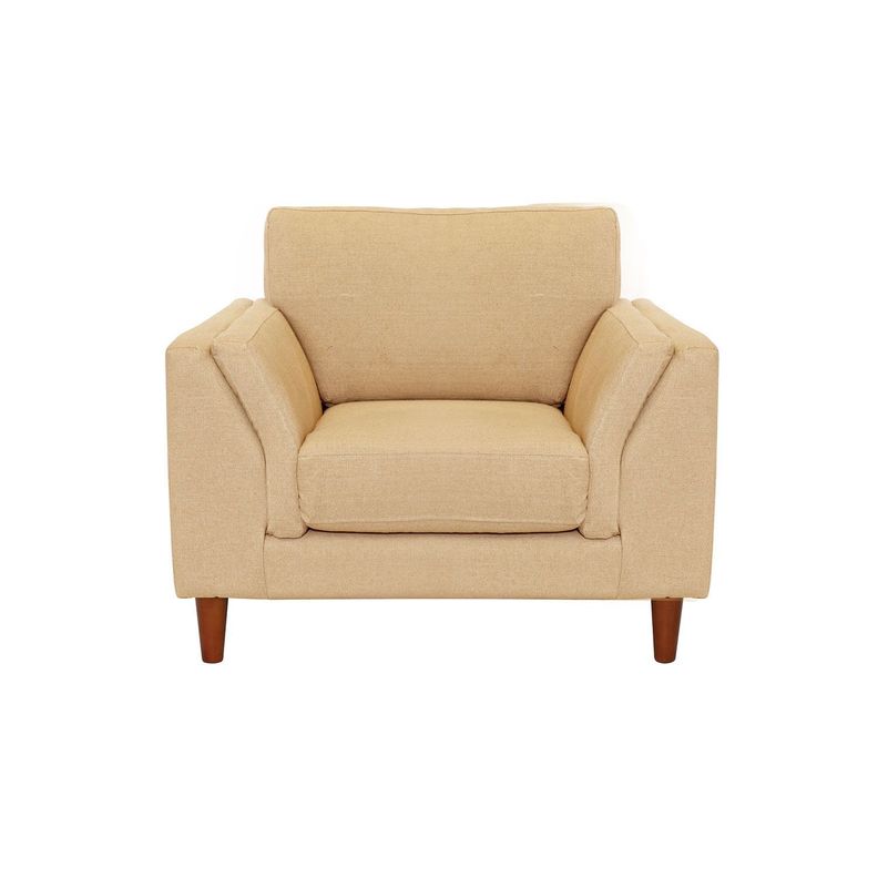 Sofa Milan 1C Con Resortes Pocket Lino Natural-0
