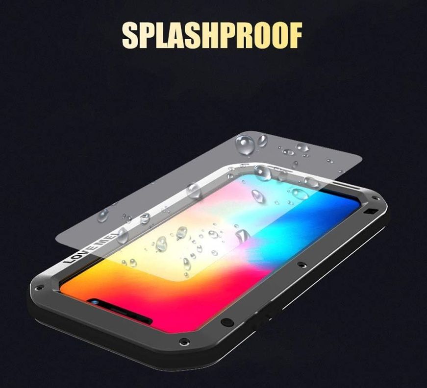 Carcasa Blindada Armadura Love Mei Para iPhone XS Max-3