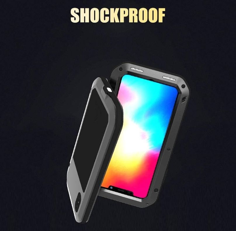 Carcasa Blindada Armadura Love Mei Para iPhone XS Max-4