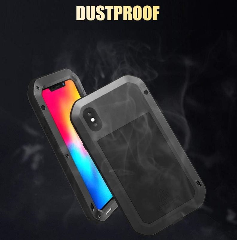Carcasa Blindada Armadura Love Mei Para iPhone XS Max-5