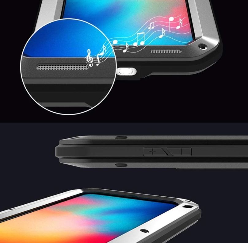 Carcasa Blindada Armadura Love Mei Para iPhone XS Max-6
