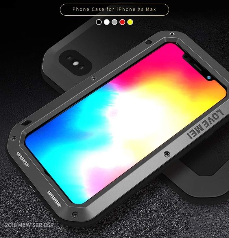 Carcasa Blindada Armadura Love Mei Para iPhone XS Max-7