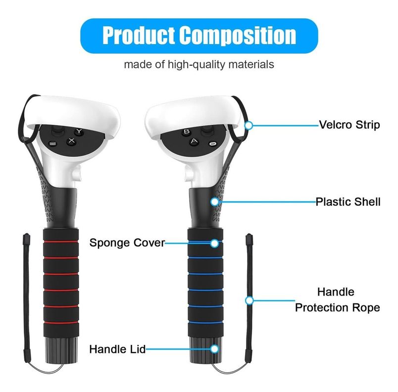Extensor Mando Control Para Oculus Quest 2 Accesorio-2