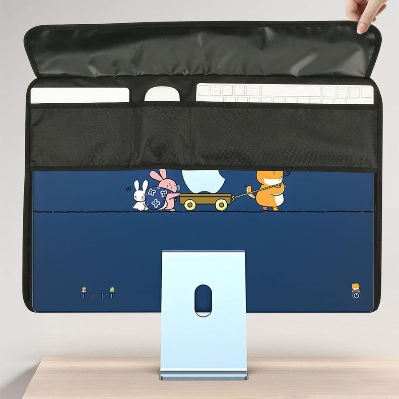Funda Protector Cubierta Elegante Antipolvo Para iMac 24-1