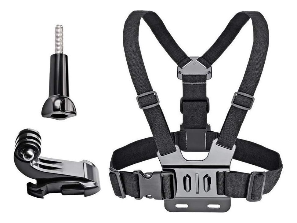 Arnes De Pecho Pechera Para Gopro 12 11 10 9 8 7 Resistente-0
