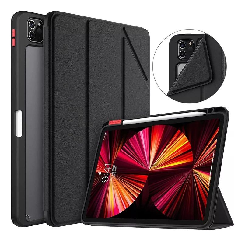 Carcasa Smart Cover Nillkin Cuero Para iPad Air 6ta Gen. 11'-0