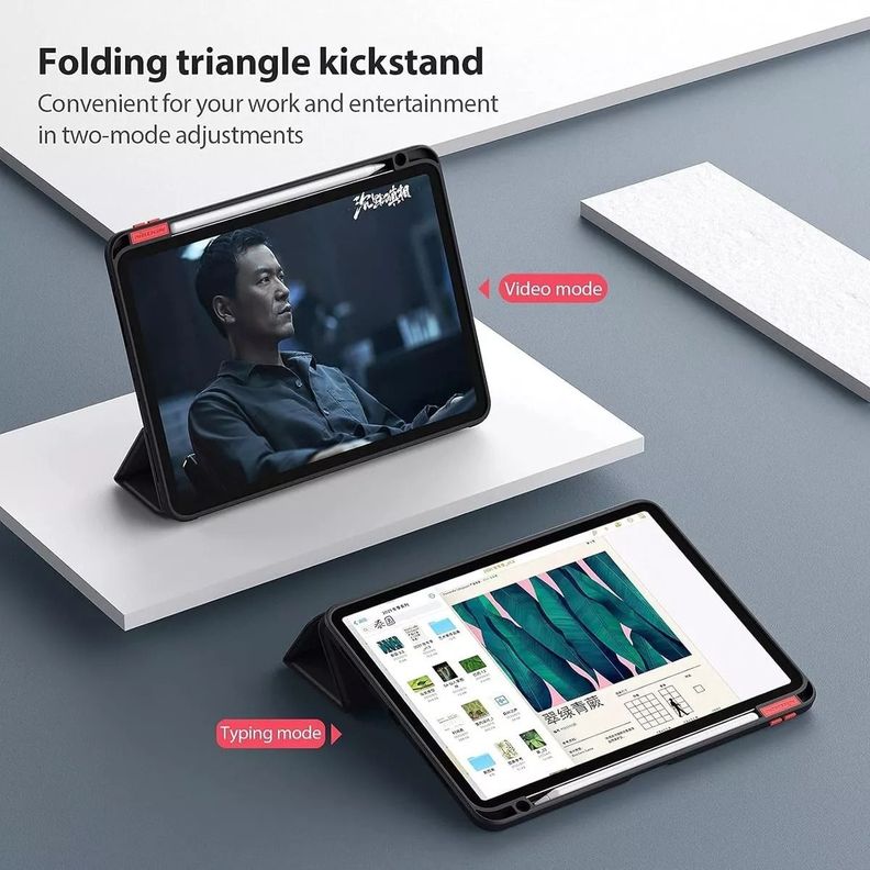 Carcasa Smart Cover Nillkin Cuero Para iPad Air 6ta Gen. 11'-2
