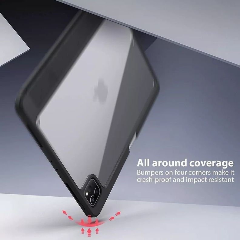 Carcasa Smart Cover Nillkin Cuero Para iPad Air 6ta Gen. 11'-4