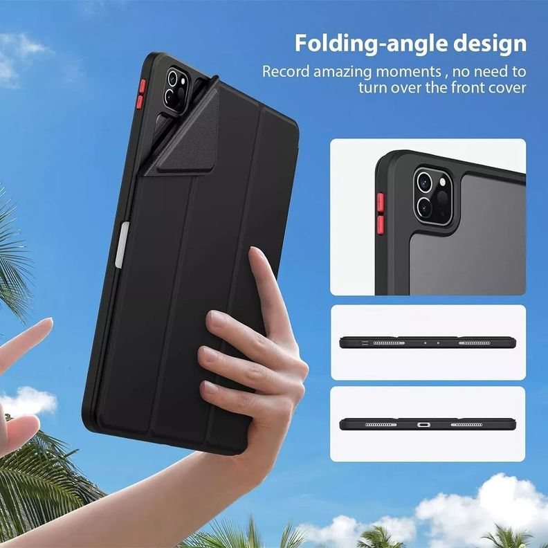 Carcasa Smart Cover Nillkin Cuero Para iPad Air 6ta Gen. 11'-5