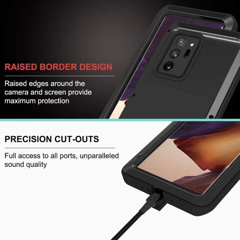 Carcasa Blindada Armadura Love Mei Para Samsung Note20 Ultra-6