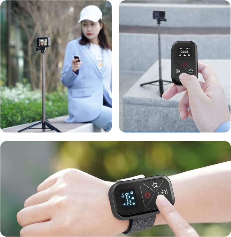 Control Remoto Smart Wifi Telesin Para Gopro 12 11 10 9 Max-5