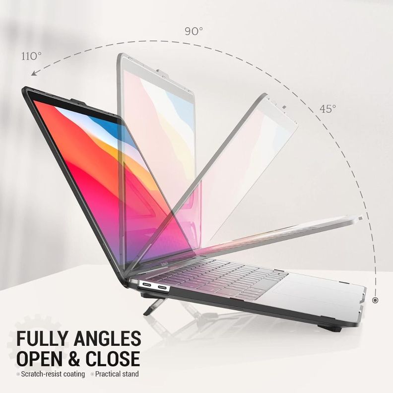 Carcasa Antigolpes + Cubreteclad Para Macbook Air 13,6 A3113-3