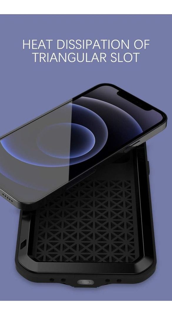 Carcasa Blindada Armadura Love Mei Para iPhone 12 Mini-2