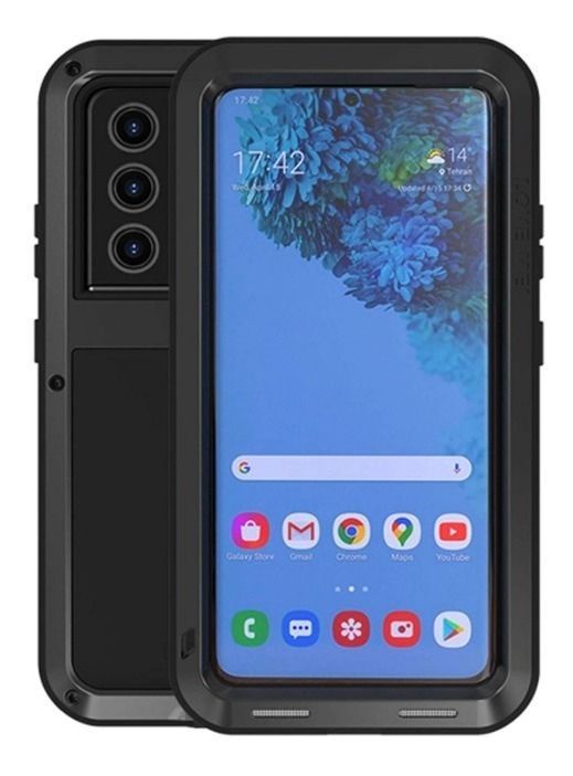 Carcasa Blindada Armadura Love Mei Para Samsung S22 Ultra-0