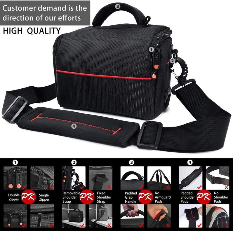Bolso Impermeable Para Cámara Canon Nikon Sony Pentax-3
