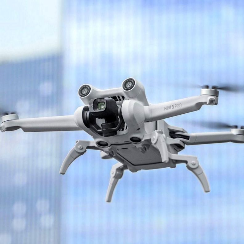 Tren De Aterrizaje Plegable Para Dron Dji Mini 3 Pro - Gris-4