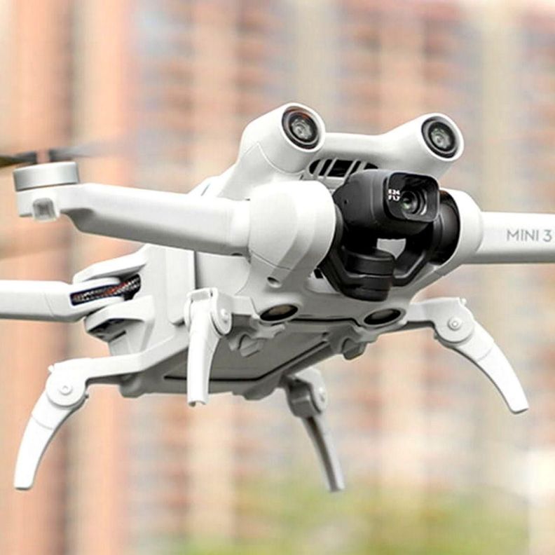 Tren De Aterrizaje Plegable Para Dron Dji Mini 3 Pro - Gris-5
