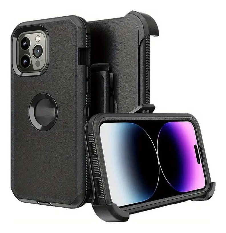 Carcasa Reforzada Antigolpes 360 Para iPhone 15 Normal-0