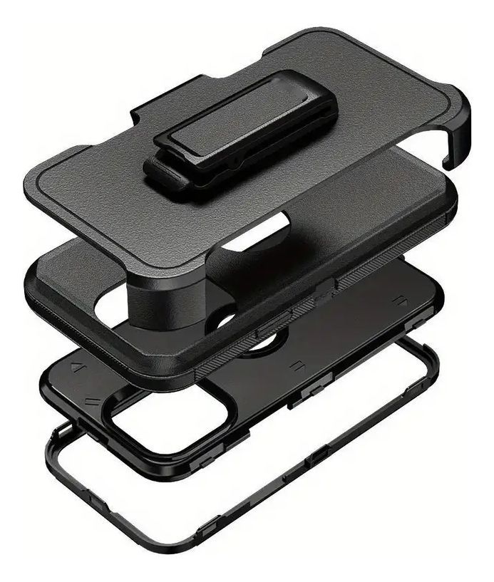Carcasa Reforzada Antigolpes 360 Para iPhone 15 Normal-3
